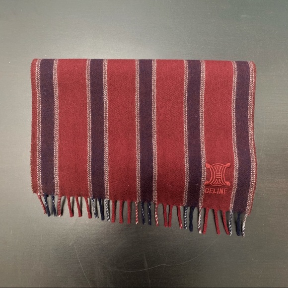 Vintage Celine Wool Scarf - Picture 1 of 2